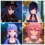 【画像】こうしてみると原神のこのキャラたちってクオリティたけえなｗｗｗｗｗ