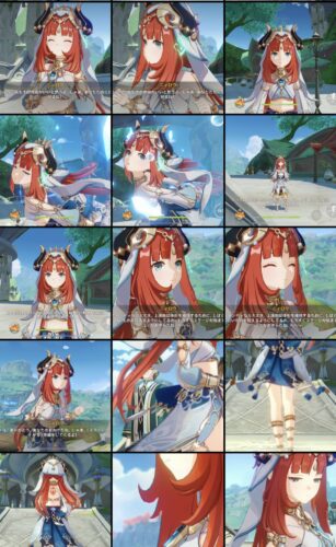 【キャラ】魔神任務中ニィロウのスクショばっかり撮ってたwww