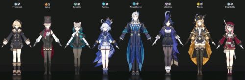 【キャラ】フォンテーヌキャラ結構ええやん