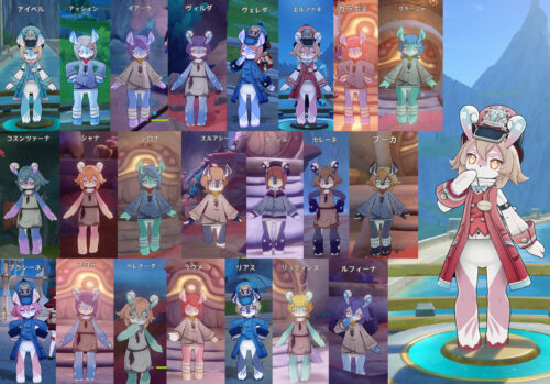 【画像】メリュジーヌ一覧できた！！⇐俺は〇〇ちゃんを選ぶぜ