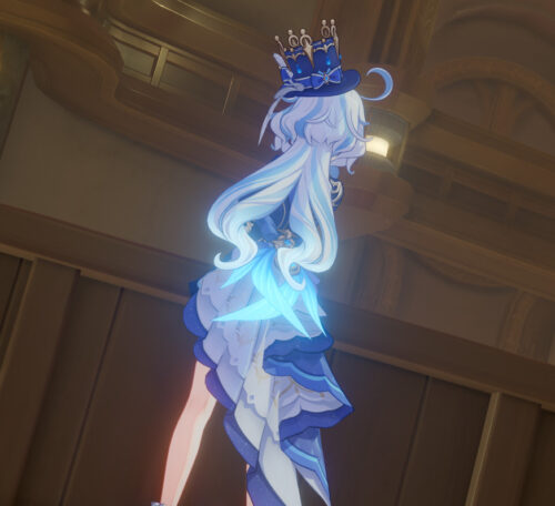 【キャラ】フリーナの後ろ姿いいね