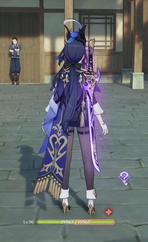 【画像】クロリンデの剣の持ち方ｗｗｗｗ